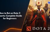 Dota 2 esports betting guide image featuring hero artwork and 96M branding