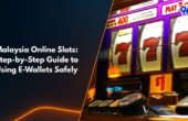 Malaysia online slot machine with triple seven symbols representing guide to using e-wallets safely for casino deposits on 96M