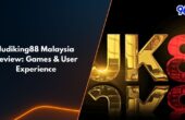 Judiking88 Malaysia online casino review banner featuring JK8 gold and red logo with 96M branding