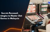 Man playing slot machines in Malaysia casino illustrating strategies to master online slot games on 96M