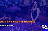 Live casino games strategies